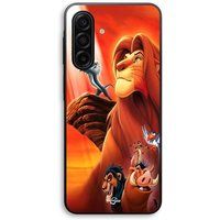 Maniacase Hoesje voor Samsung Galaxy A57 The Lion King Disney-film Simba Nala Mufasa