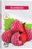 Aura Theelichtjes Framboos - Geurend - 2 X doos - cadeau - Paraffine