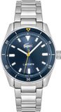 Lacoste Boston LC2011424 Herenhorloge Staal Blauw 39mm
