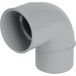 Nicoll - Coude PVC évacuation 90° mâle femelle ∅100