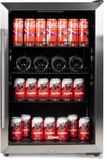 Domo DO91610BK Drankenkoelkast - Barkoelkast - Glazen Deur - Energieklasse C - 118L - Zwart