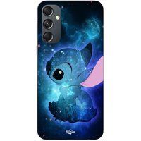 Maniacase Coque Pour Samsung Galaxy A34 Stitch bleu frand bleu