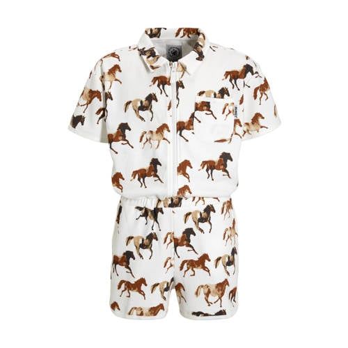 Me & My Monkey playsuit bruin