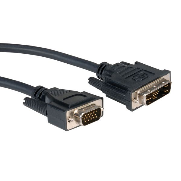 ROLINE DVI - VGA kabel - UL gecertificeerd - 2 meter