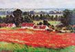 Your Decoration B.V. Kunstdruk Claude Monet - Field of Poppies 100x70cm
