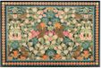Kleen-Tex Wash+Dry Design Wasbare Deurmat - Garden Luxe Blue - 60 x 180cm