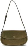 GUESS Danya Flap Shoulder Bag Olive olijfgroen