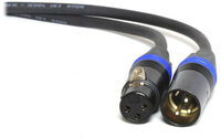 Boeken Peppercable CAY-MX3 XLR Male - XLR Female kabel 3m