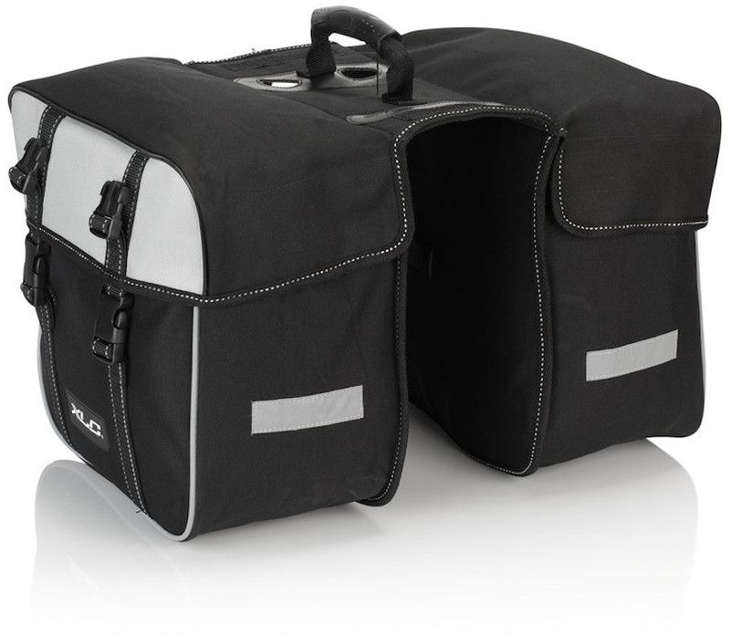 XLC Traveller BA-S74 Dubbele Bagagedragertas 30L, black/anthracite