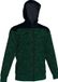 Joma Winner II Jas Met Kap Heren - Groen / Zwart | Maat: S