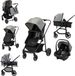 Bebeconfort Haze Trio Luxe - 3-in-1 reissysteem kinderwagen - Tinted Gray