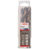 Bosch 5x PRO Stainless Steel HSS-Co spiraalboor | voor Staal, Roestvrij staal, Ø 11,50 mm