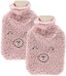 Home & Styling Warmwaterkruik - 2x - 2L - Roze