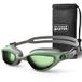 OutdoorMaster Goby Lunettes de natation adulte - Vert