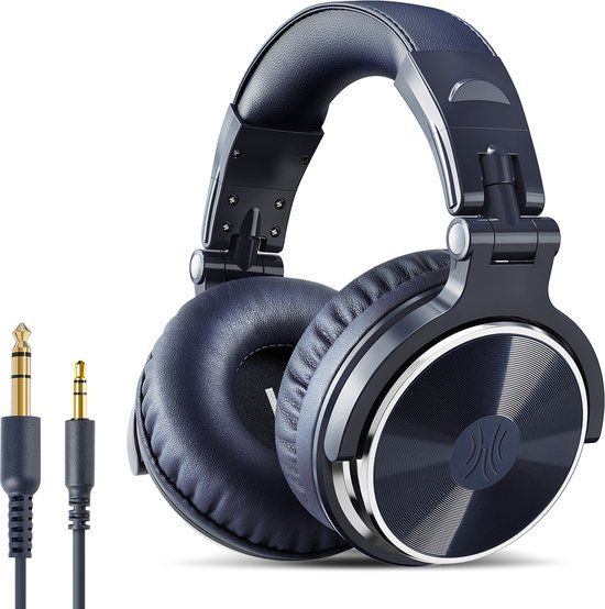 OneOdio Pro10 Over Ear koptelefoon - Blauw - DJ/Studio/Dagelijks gebruik