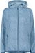 CMP 31x7296 Rain Fix Hood Jas Blauw 2XS Vrouw
