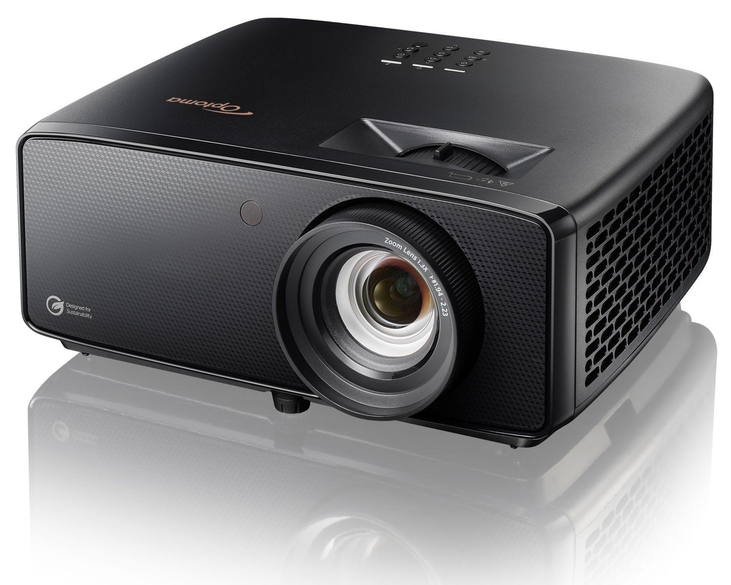 Optoma UZ38X 4K UHD Projector - 3800 ANSI Lumens - Black