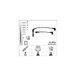 NGK bougiekabel RC-OP444, 0814 | Compatibel met: OPEL COMBO Kasten/Großraumlimousine, CORSA B