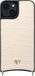 AVY Leren Hoesje geschikt voor Apple iPhone 14 / 13 | Compatibel met MagSafe | Leather Case | Back Cover | Croco Beige