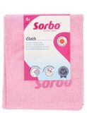 Sorbo Prof Microvezeldoek - Reinigingsdoek voor Streeploos Schoonmaken - Roze - 4 Stuks