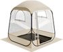 Vevor Transparante Pop-up Tent Sporttent voor 2-4 Personen 160x160x182cm