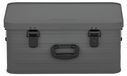 Alubox Toronto M, gris, 47 litres, aluminium, empilable, gris