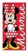 Disney Minnie Mouse serviette de plage Polka Love séchage rapide 70 x 140 cm - polyester