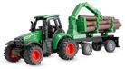 Amewi tracteur en métal avec remorque, échelle 1:64, prêt à l'emploi, vert