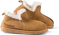 Fellhof Rhino pantoffels dames en heren maat 41 bruin