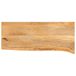 vidaXL Tafelblad met natuurlijke rand 90x20x3,8 cm massief mangohout