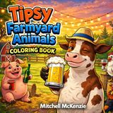 Tipsy farm yard animals