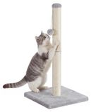 Feandrea Krabpaal voor katten, krabpaal, sisal, 84 cm, grijs