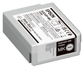 Epson SJIC42P-MK - Zwart - Inktcartridge