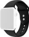 By Qubix - Siliconen Sportbandje voor Apple Watch - Zwart - 38/40/41/42mm