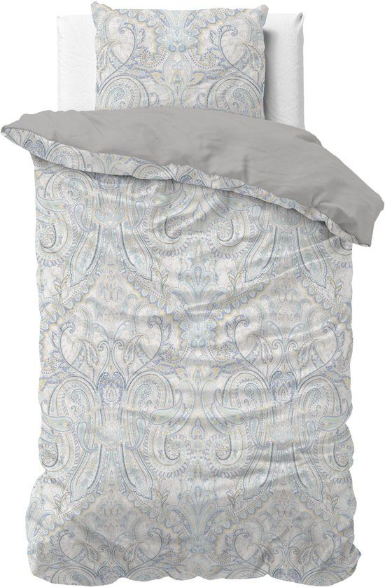 Sleeptime dekbedovertrek Cherine Grijs 140 x 200/220 cm