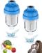 Sans marque Préfiltre purificateur d'eau 40 microns 3/4 pouce SUS304 filtre purificateur en acier inoxydable
