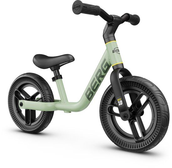 BERG MOOV10 Loopfiets - Groen - 2 tot 5 jaar - 10 inch - Verstelbaar