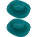 cyclingcolors 2 x siliconen afvoerstop, universeel, met zeeffunctie, voor douche en bad, afvoerstop, wastafel, spoelbak, badkuipstop, donkerblauw