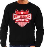 Bellatio Decorations Switzerland supporter schild sweater zwart voor heren XXL