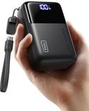 INIU 100W Power Bank, Kleinste 25000mAh Draagbare Laptopoplader, Pro USB-C Sneloplader voor MacBook Pro, Steam Deck, iPad, iPhone 17/16, Samsung S26