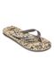 QUIKSILVER Teenslippers 'Molokai' sand / antraciet