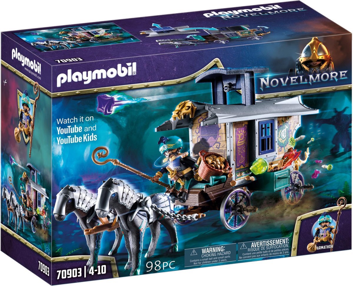 playmobil Novelmore Violet Vale - handelskoets - 70903