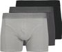 JACK&JONES ADDITIONALS JACORDINARY TRUNKS 3 PACK NOOS Heren Onderbroek - Black Dark Grey - Light Grey
