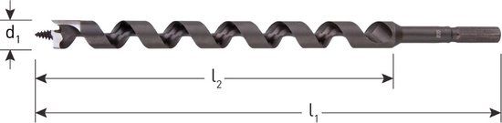 Rotec Slangenboor Elite-ECO, ø20x390x460