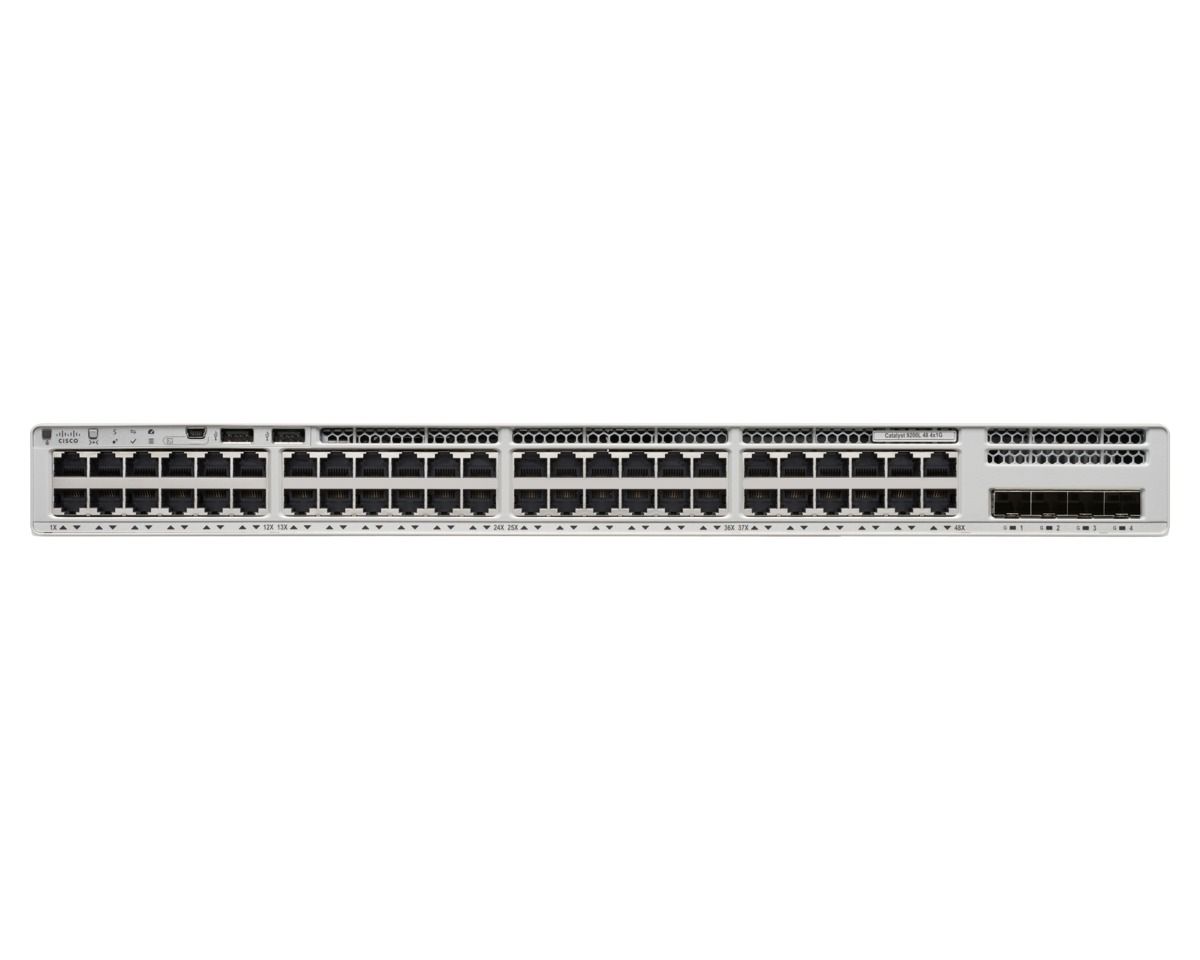 Cisco Catalyst C9200 - 48-poorts Managed L3 Gigabit Ethernet Switch - Grijs