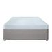 Serene Effen kleurstof-Easy Care 32cm diep hoeslaken, polyester, eendenei, dubbel