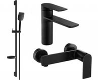 Mexen Zero DS62 doucheset, zwart