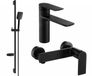 Mexen Zero DS62 doucheset, zwart