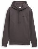 Tom Tailor Sweat à capuche avec imprimé logo - Taille XXL - Tarmac Grey