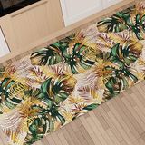 PETTI Artigiani Italiani - Keukentapijt, loper, keukenloper, antislip en wasbaar, 52 x 100 cm, design Tropical 04, 100% Made in Italy